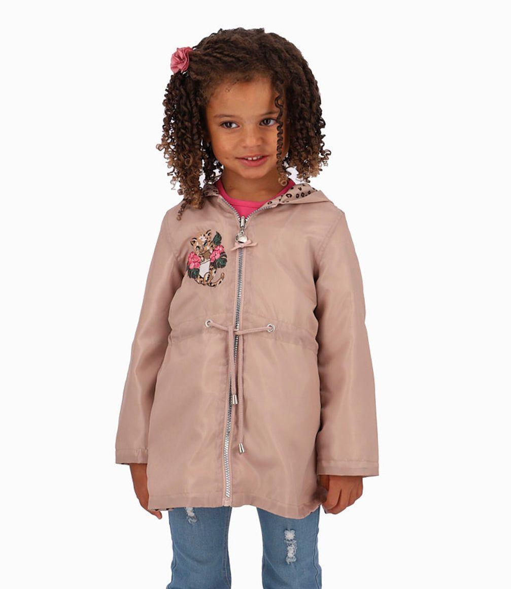Chaqueta Niña Reversible Limonada Beige-3