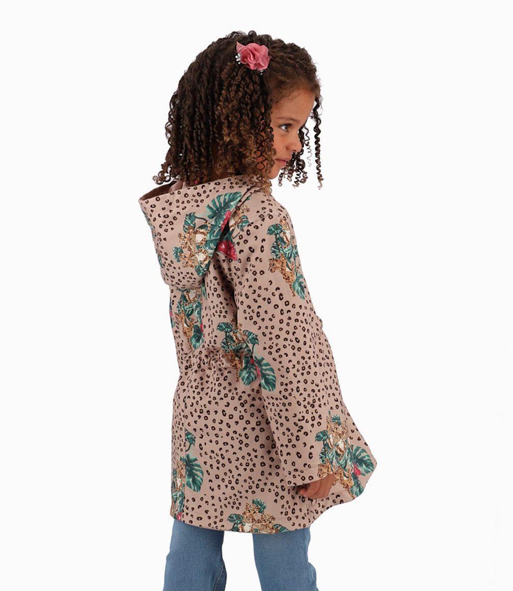 Chaqueta Niña Reversible Limonada Beige-5