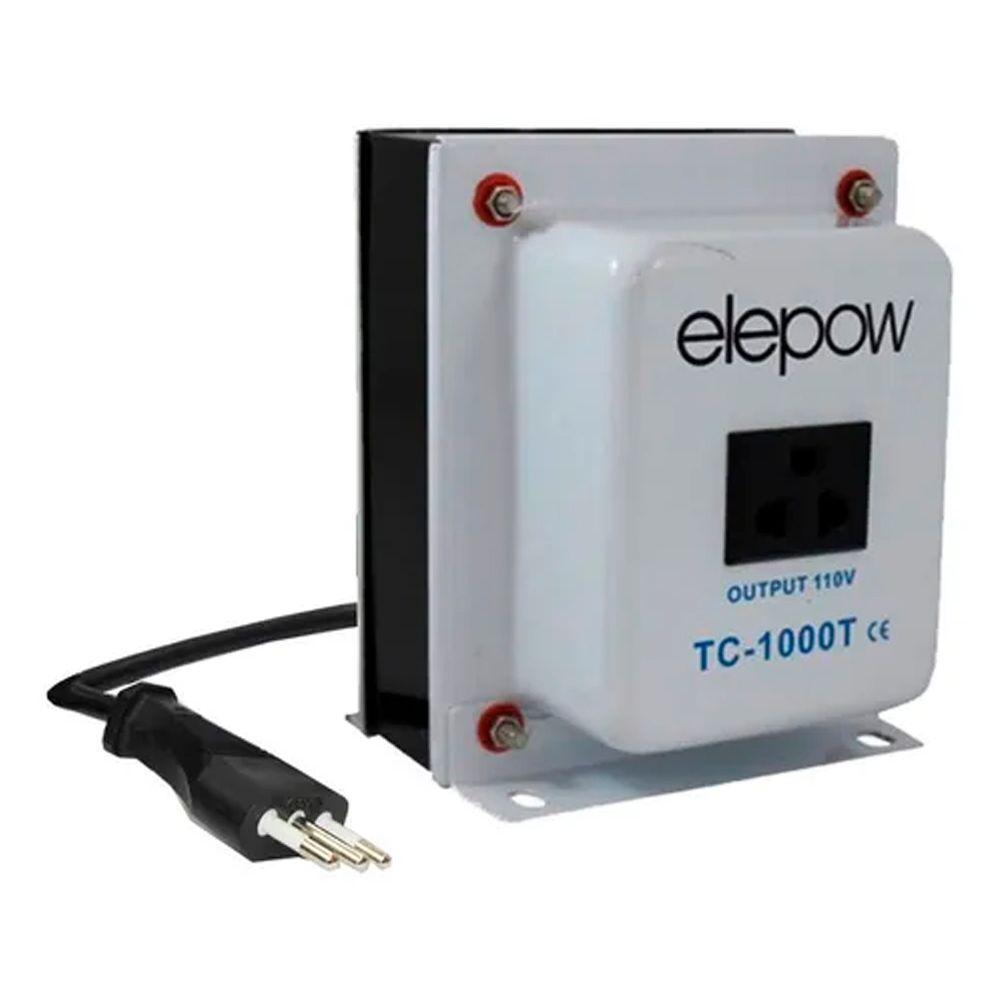 Transformador 1000w Elepow Tc-1000t 220v A 110v Ac Max Nuevo-0