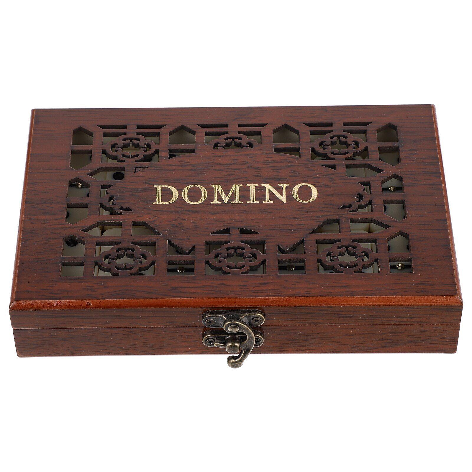 Juego Dominó 28 Piezas Caja Madera-2