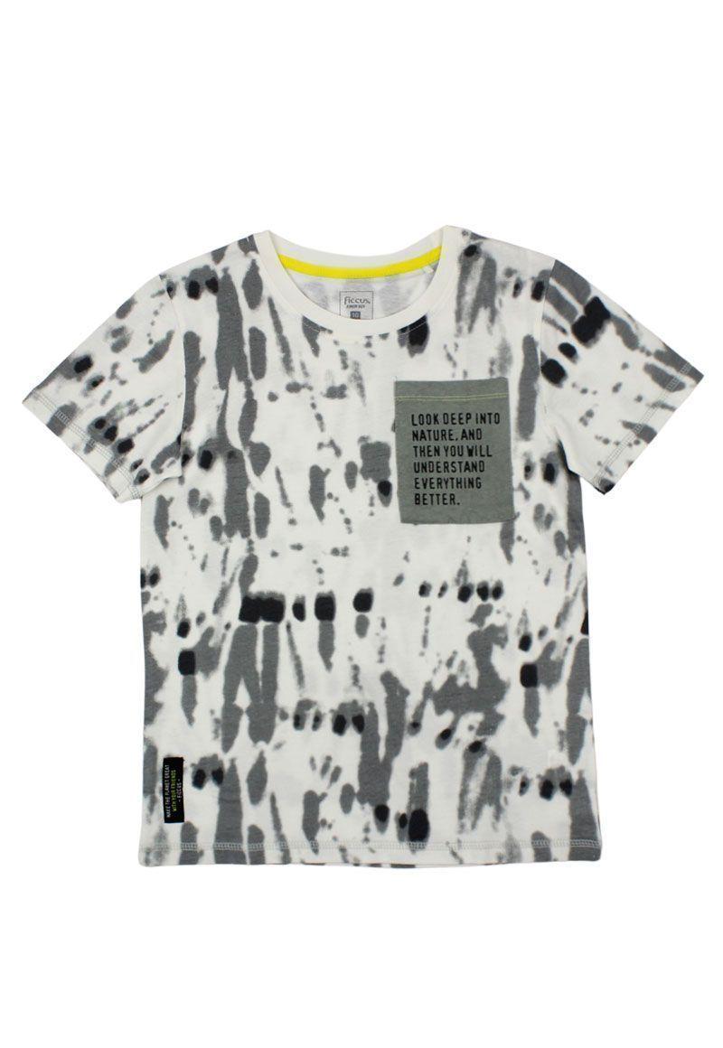 Polera Jr Niño Estampada Ficcus-0