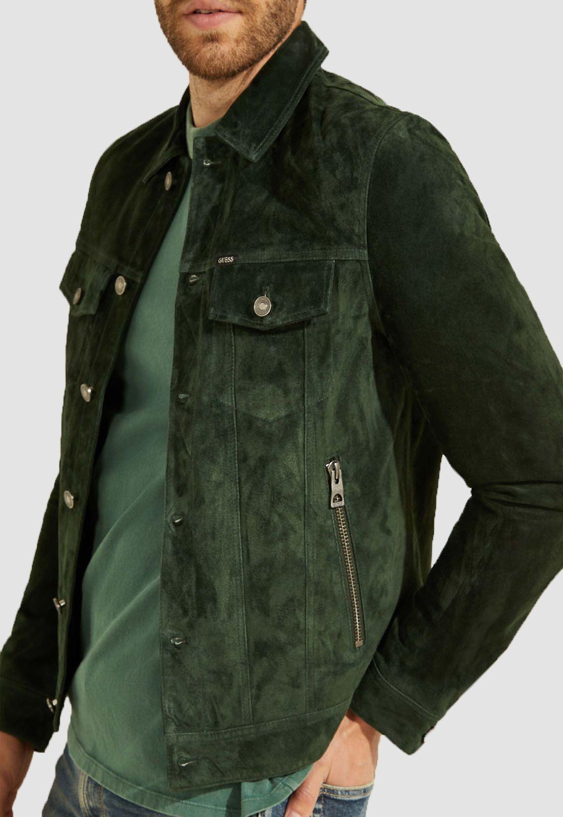 Chaqueta Guess Ls Dust Suede Trucker-3