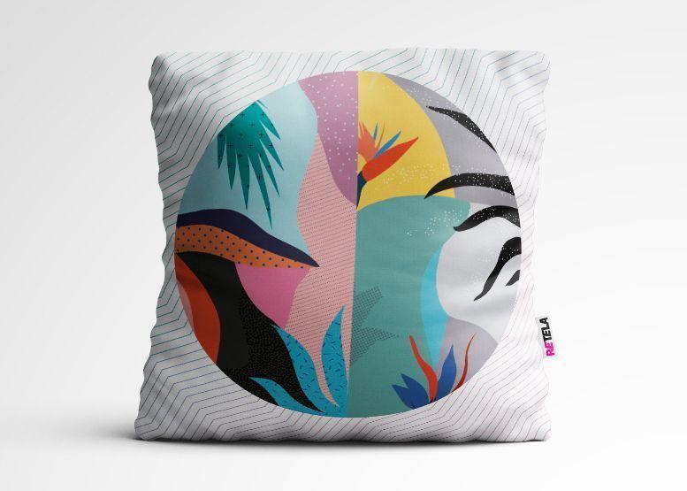 Cojin 45x45 cm ilustración Circular-0