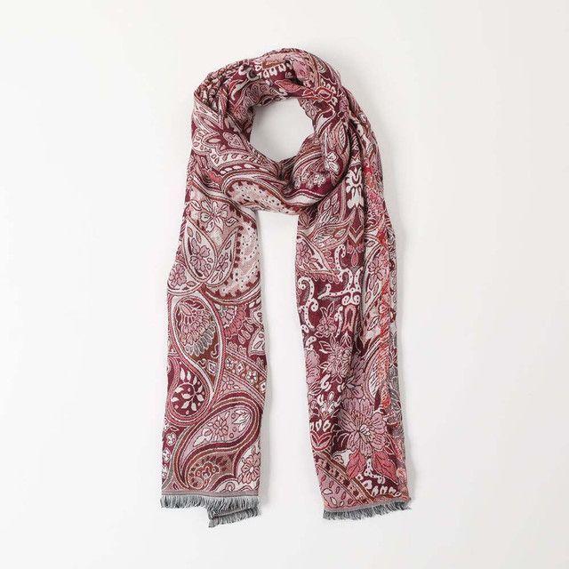 Pañuelo Jacquard Rosado Mia Humana-0