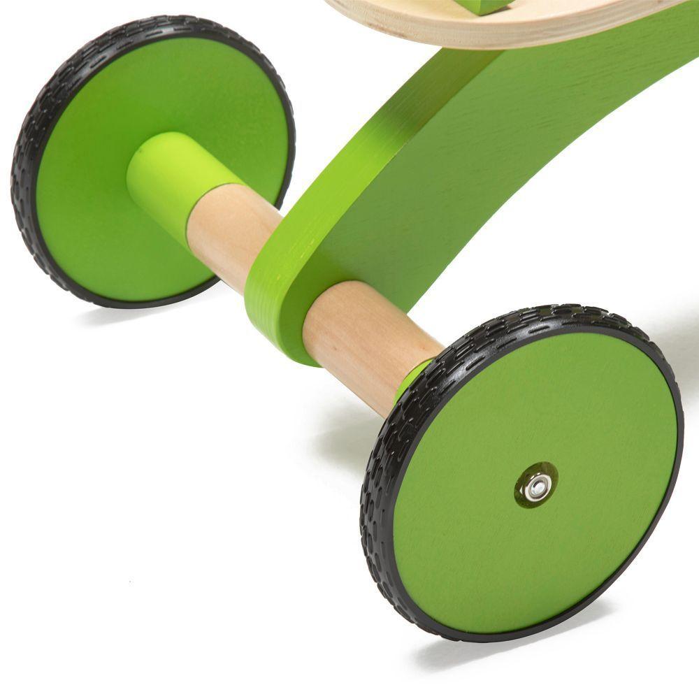 Triciclo 4 Ruedas de Madera-5