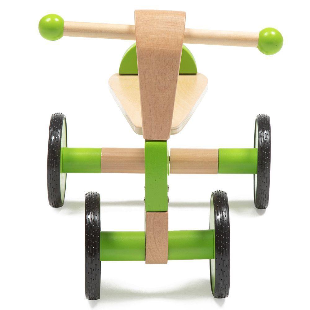Triciclo 4 Ruedas de Madera-3