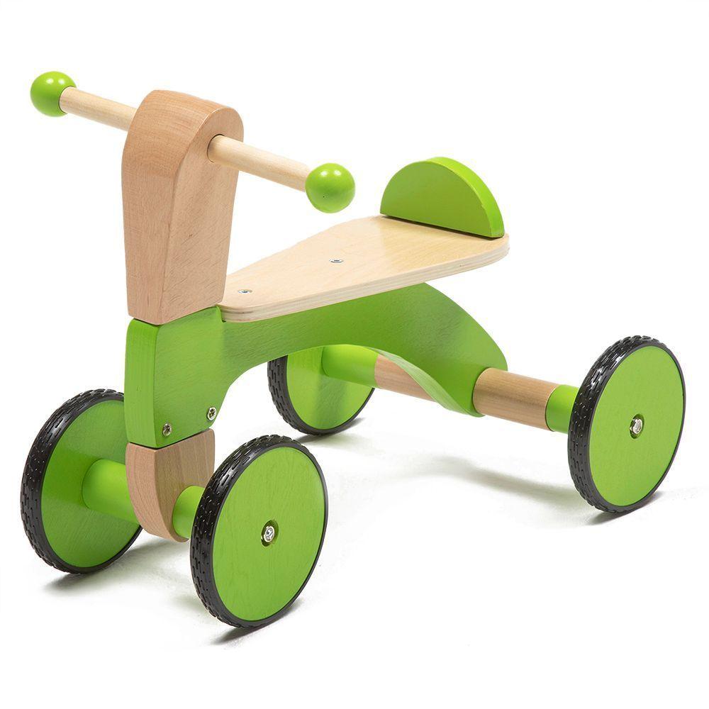 Triciclo 4 Ruedas de Madera-2