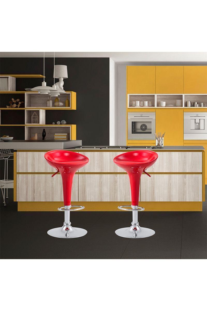 Pack 2 Pisos de Bar Curitiba Rojo-5