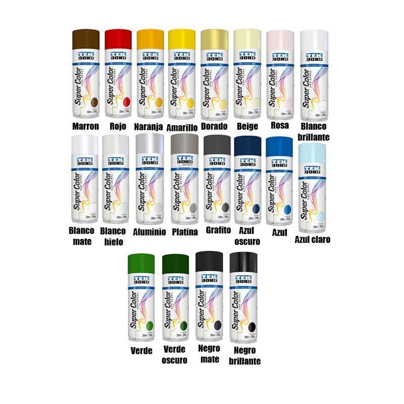 Pintura Aerosol Spray Uso General Azul 350 Ml-2