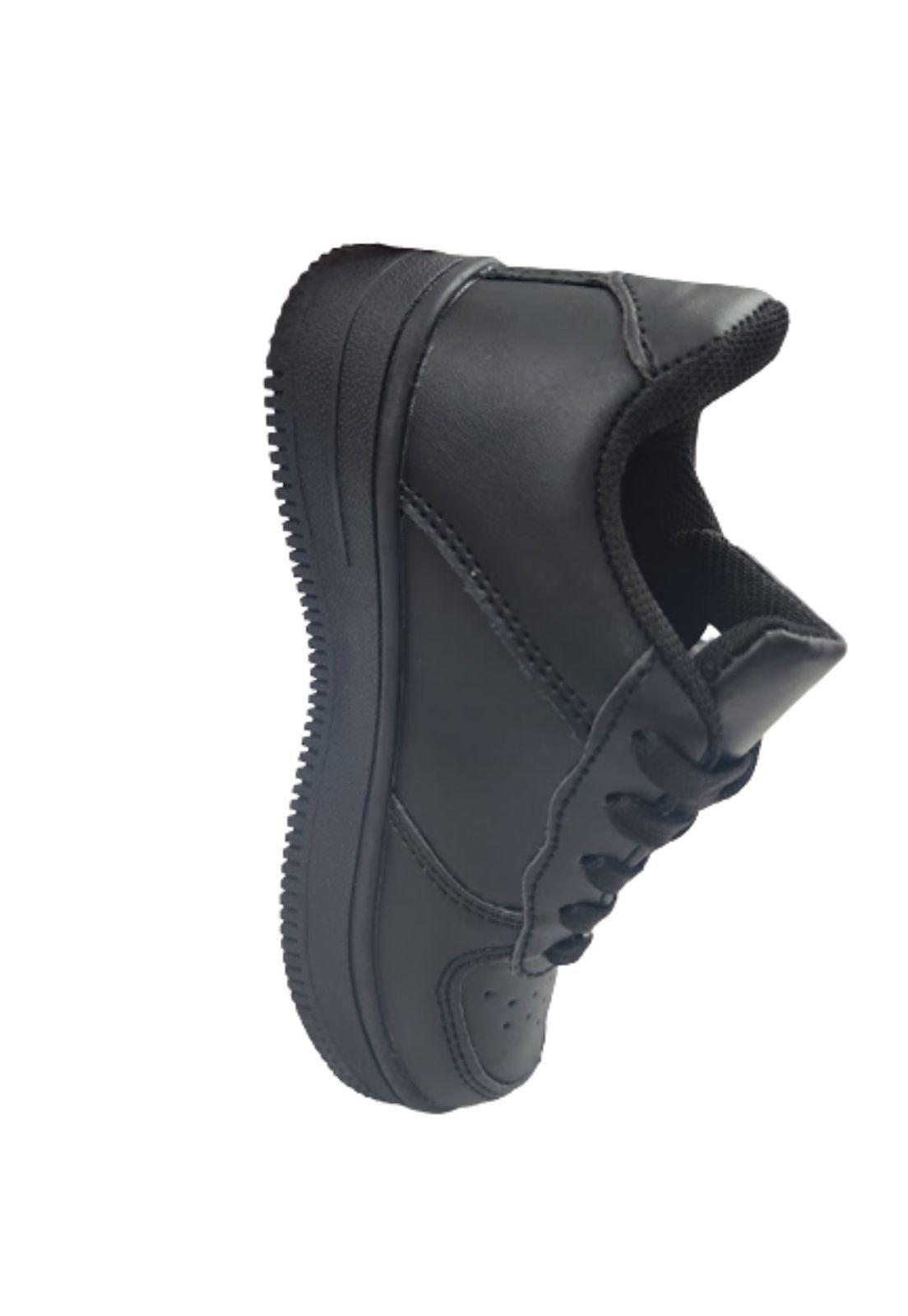 Zapatilla Negro Escolar-3