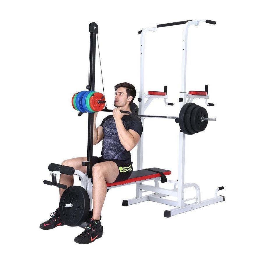 ESTACIÓN MULTI FUNCIÓN TSQ FULL BANCO PECHO PUSH DOMINADAS 1041-2