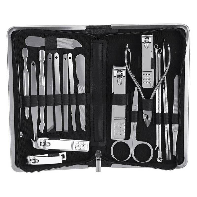 Set Herramientas Manicure Pedicura Kit Uñas --0