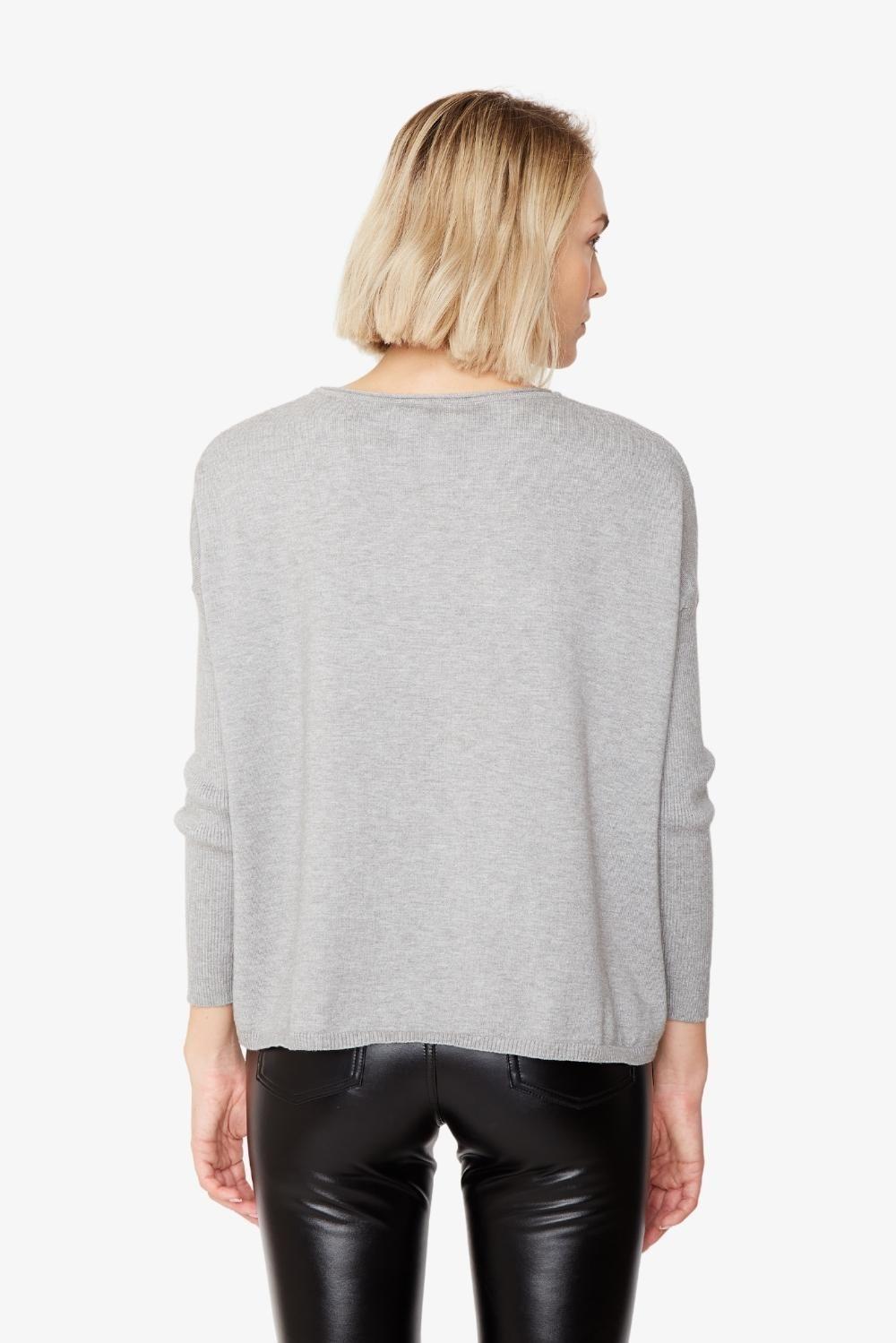 Chaleco María gris-3