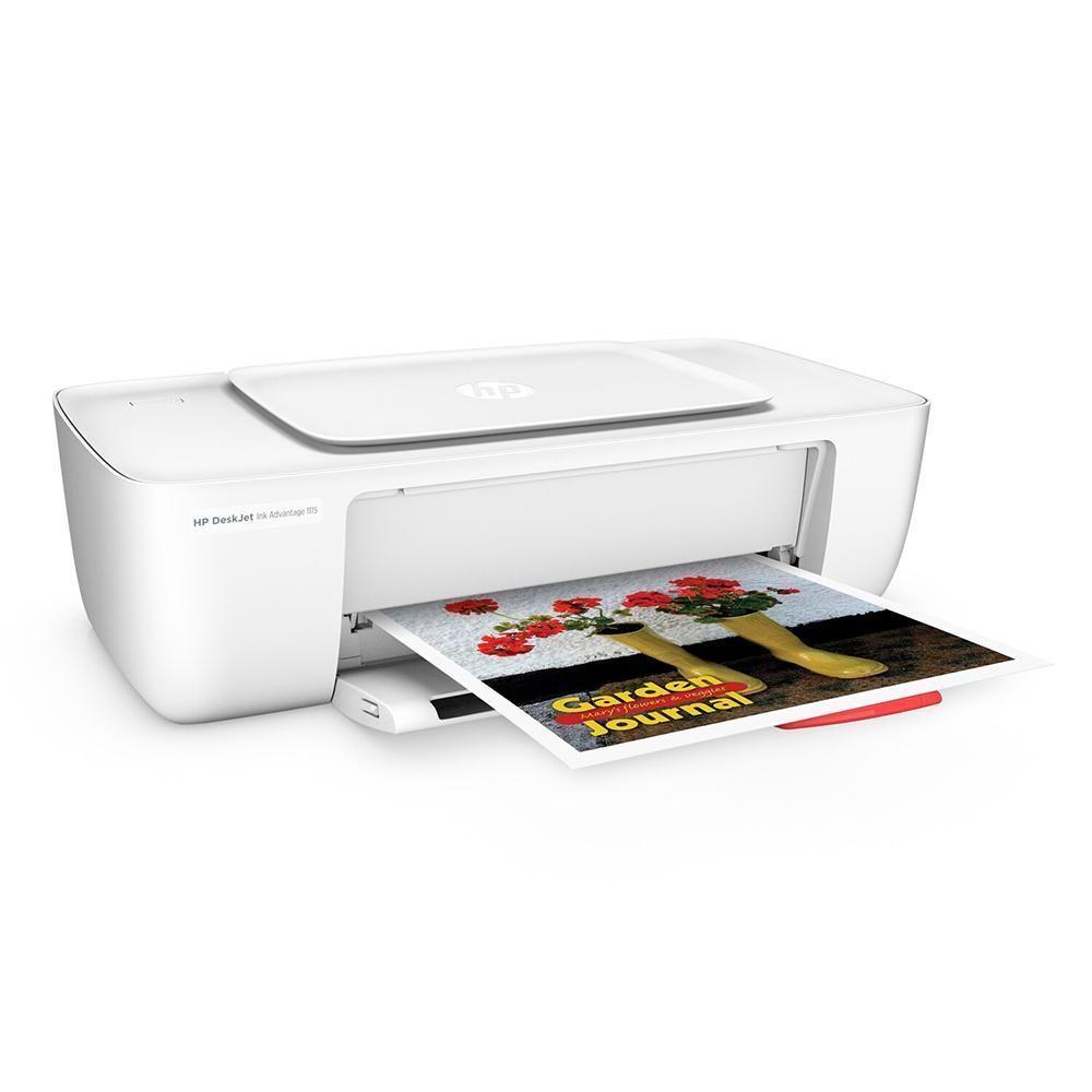 Impresora HP Deskjet Ink Advantage 1115, Inyección térmica de tinta HP (REACONDICIONADO)-2