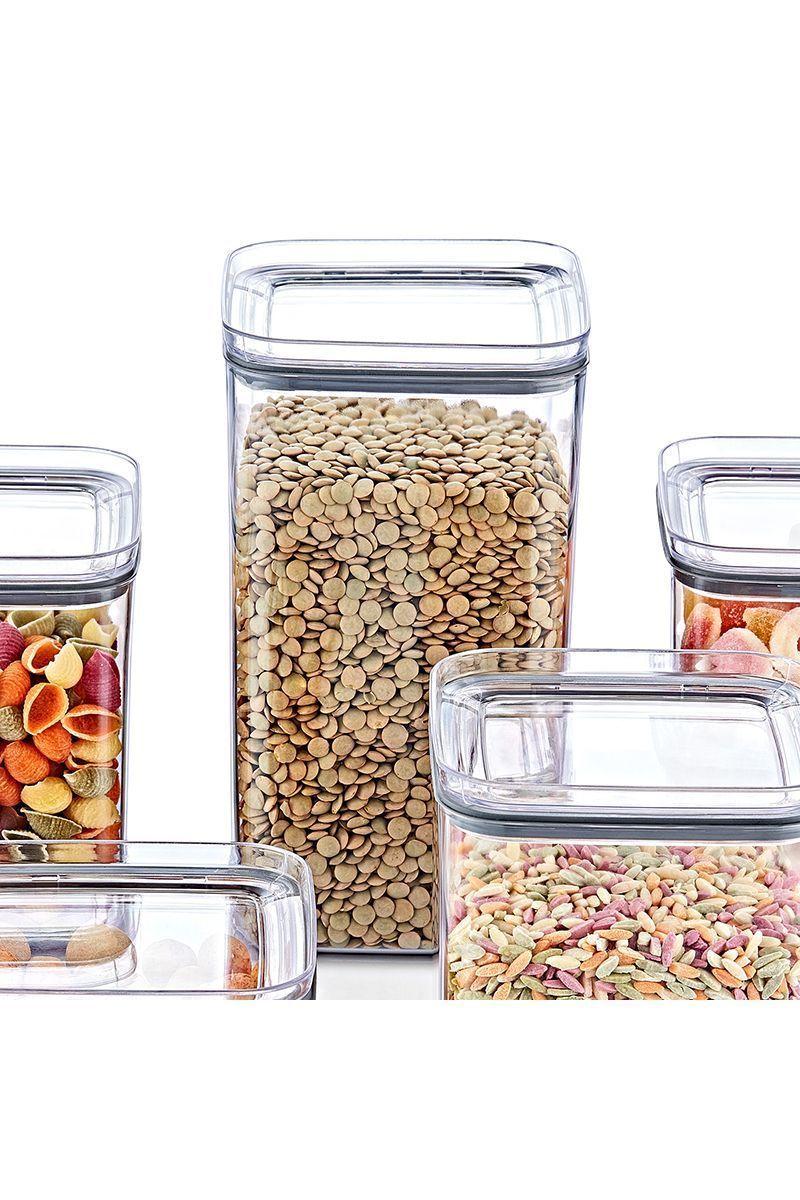 Set 4 Contenedores Hermeticos Square Transparentes-5