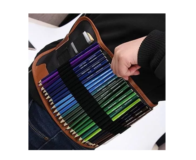 Juego De 50 Lápices De Colores Profesionales De Arte-3