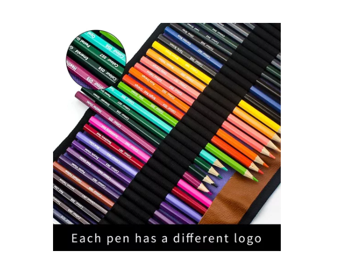 Juego De 50 Lápices De Colores Profesionales De Arte-5