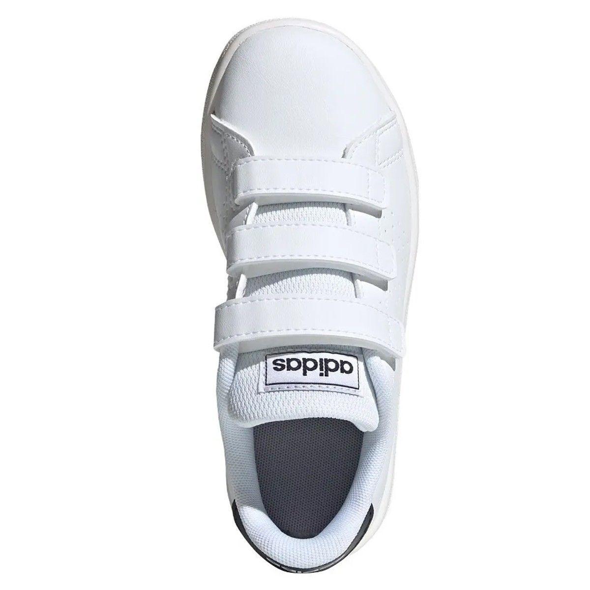ZAPATILLA ADIDAS ADVANTAGE C BLANCO AZUL-3