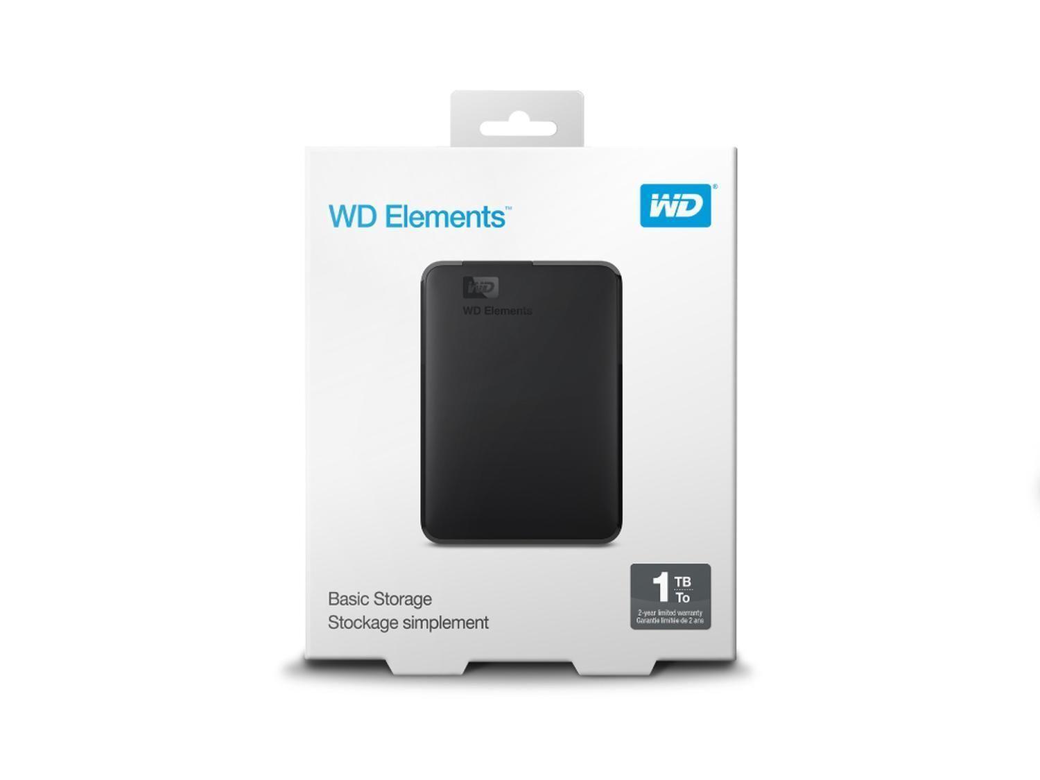 Disco Duro Externo WD Elements 2.5" 1TB USB 3.0-4