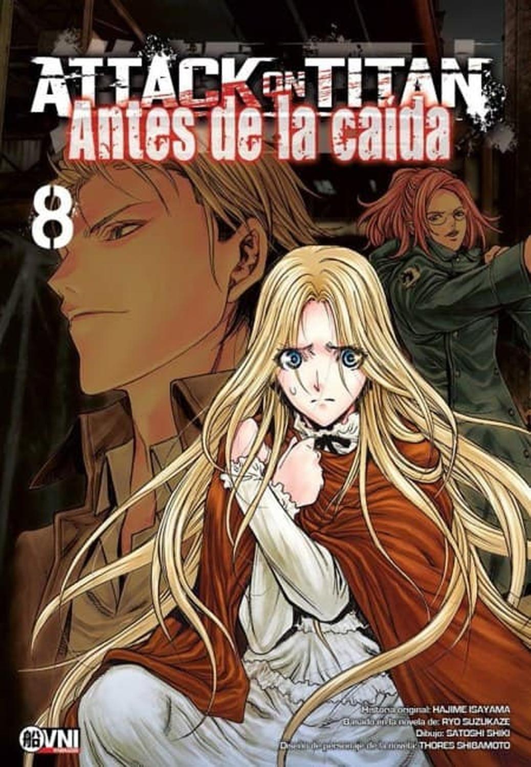 Manga Attack On Titan - Antes De La Caida 08 - Argentina-0