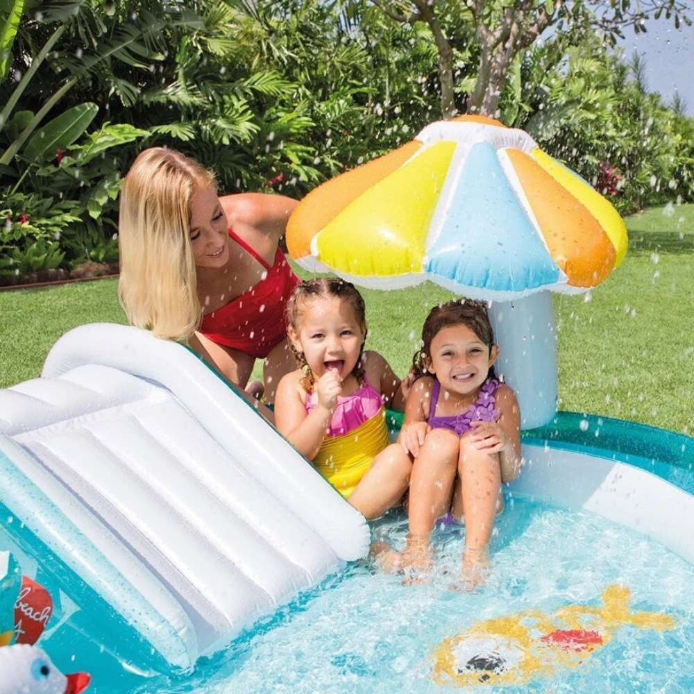 Centro de Actividad Inflable Cocodrilo Gator-4
