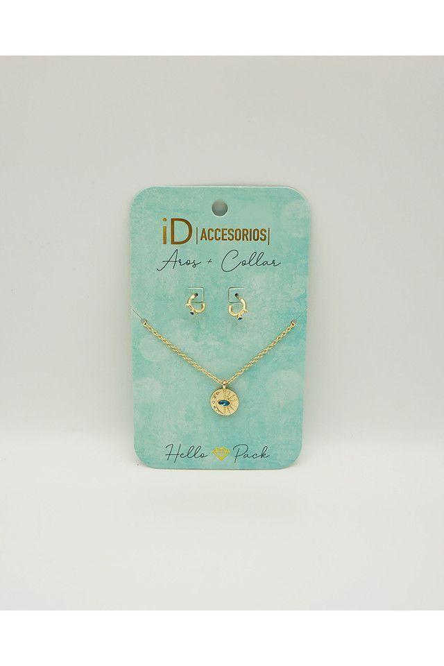 Aro + Collar Eclipse Dorado I-D-1