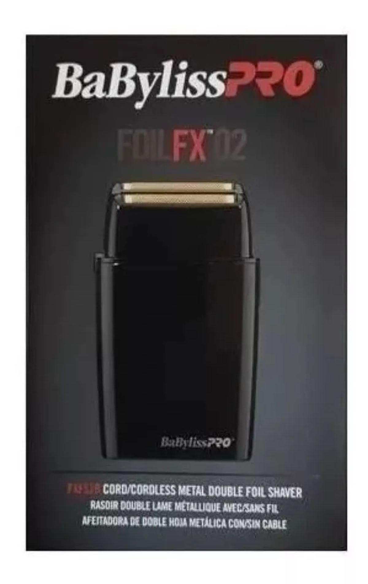 Máquina Afeitadora Babyliss Pro Foil Fx02 Black-2
