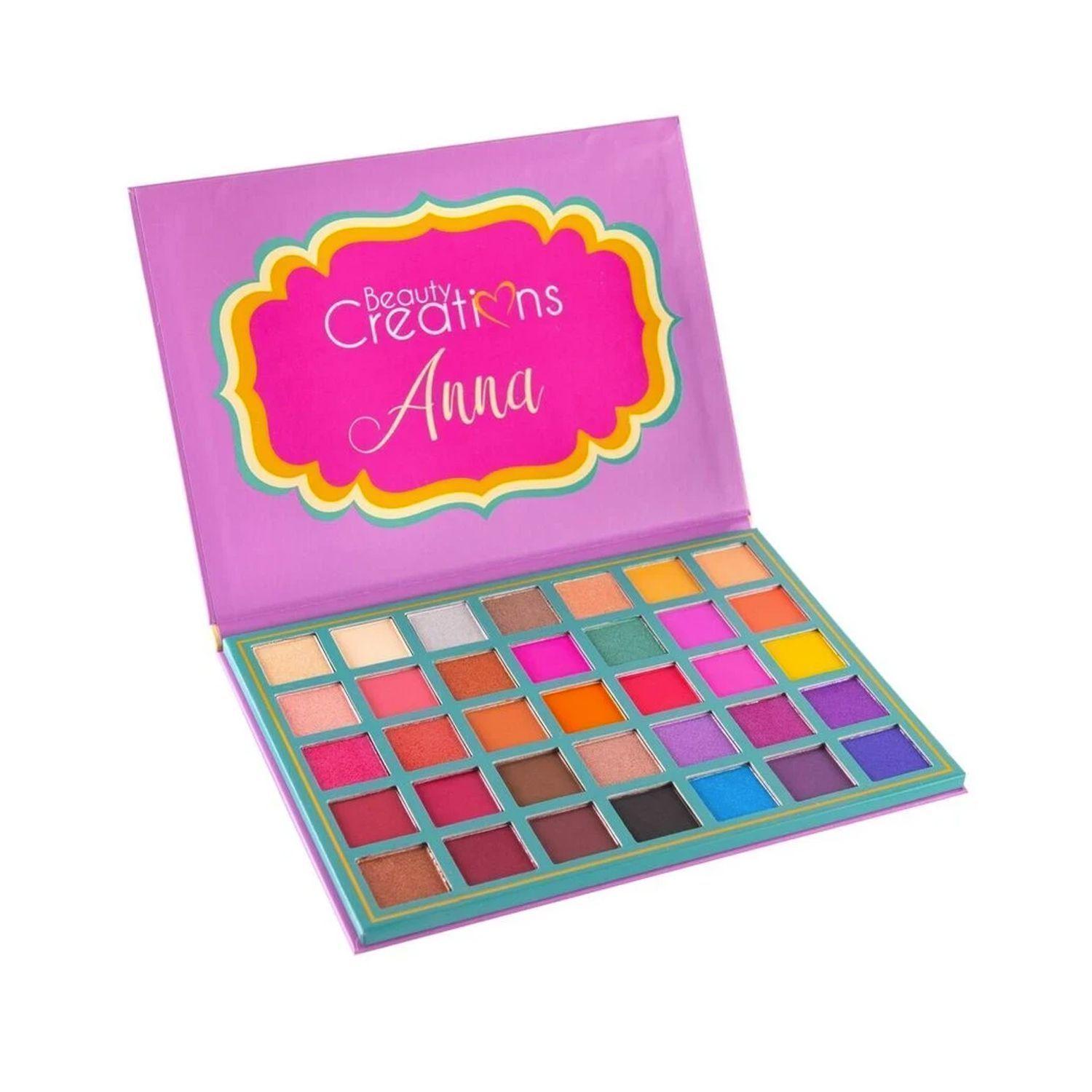 Pack Paleta sombras «Anna» + 5 brochas + Estuche-2