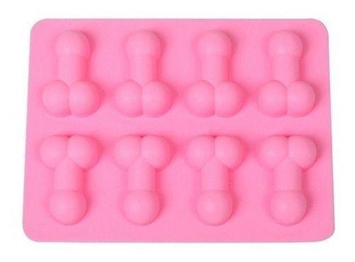 Molde Silicona Pene Gelatinareposteria Jabón Chocolate Hielo-3