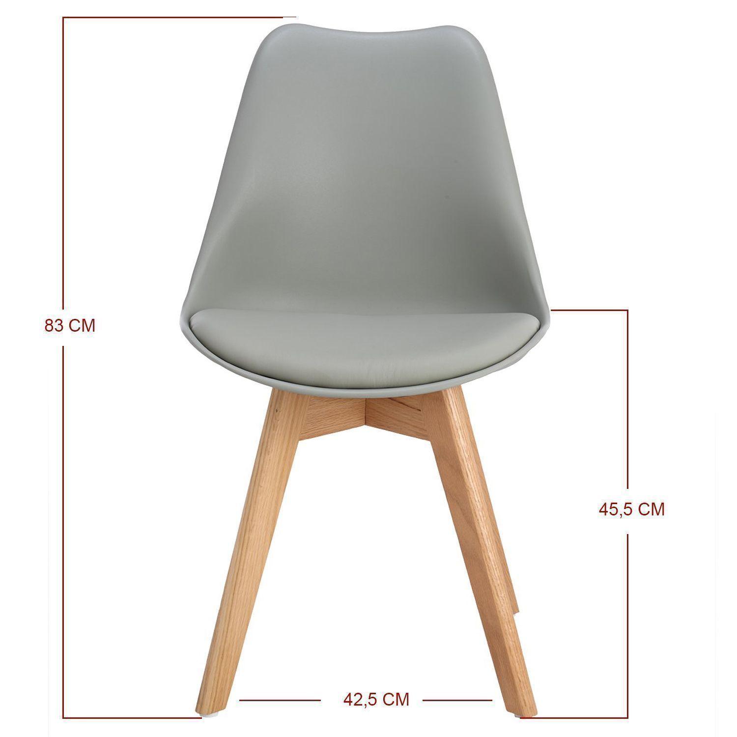 Silla Eames Tulip Acolchada Comedor Escritorio-2
