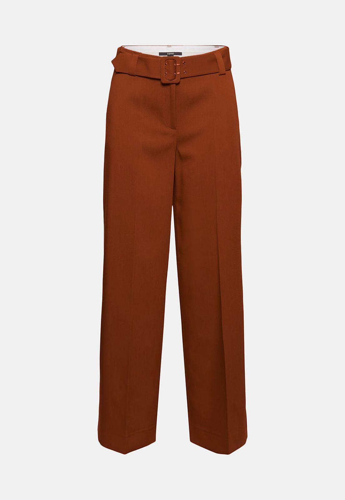 Pantalón Mujer Con Cinturón Esprit-3