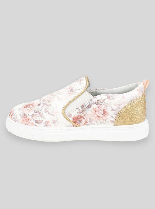 Zapatilla Nat Geo kids Flores Rosada-3