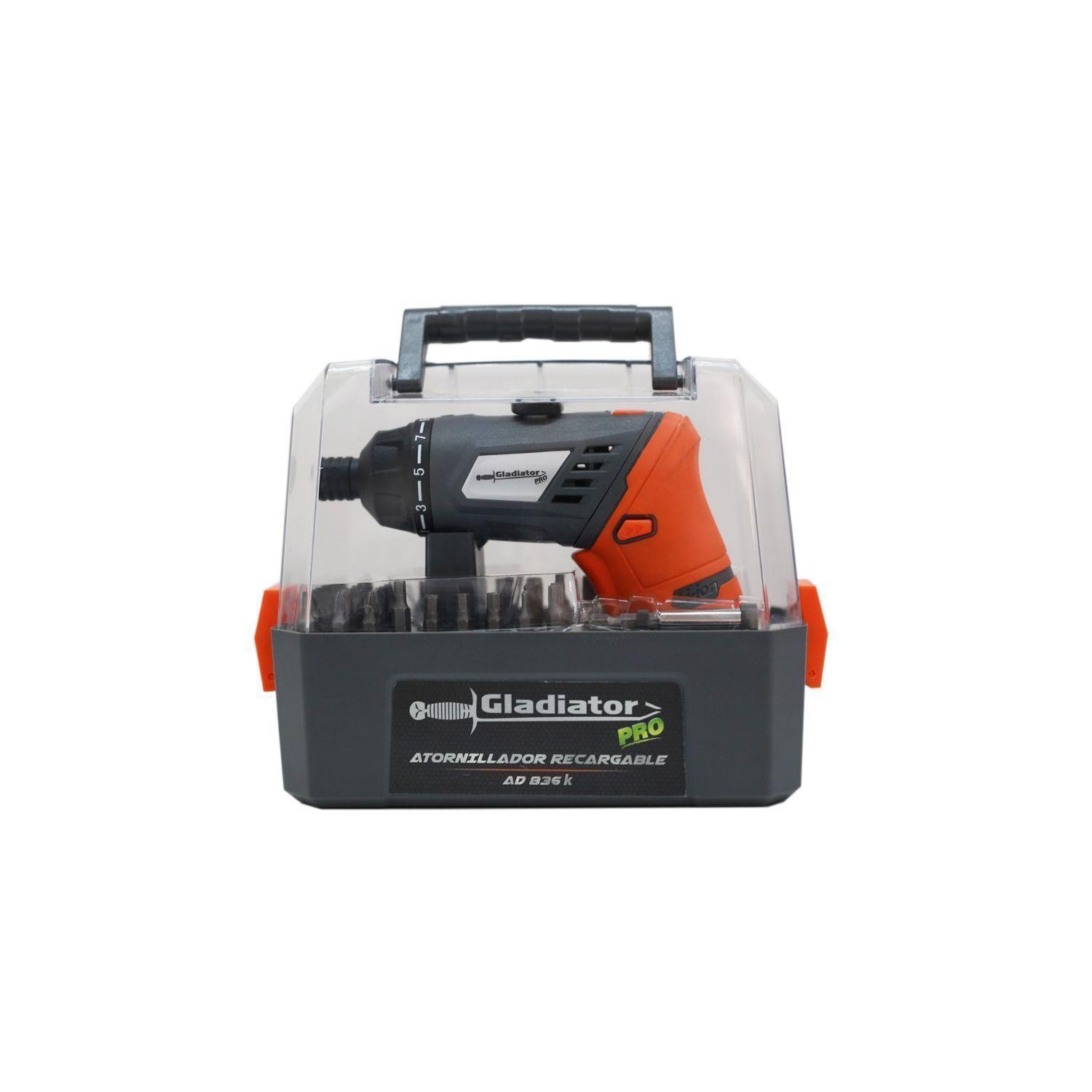 ATORNILLADOR 3,6V INALAMBRICO C/ACCESORIOS AD 836K-1