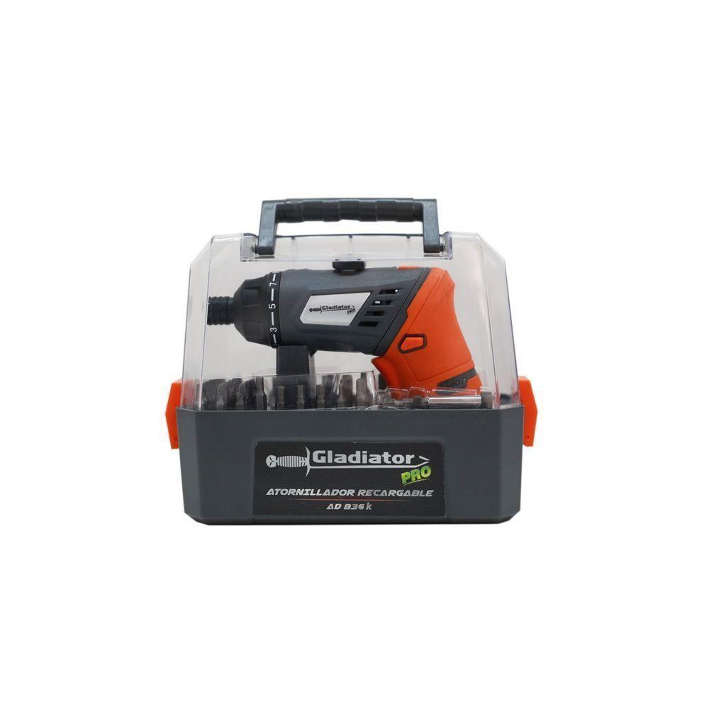 ATORNILLADOR 3,6V INALAMBRICO C/ACCESORIOS AD 836K-0