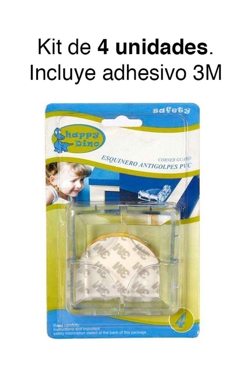 Protectores de esquinas para mesas antigolpes PVC x 4-3