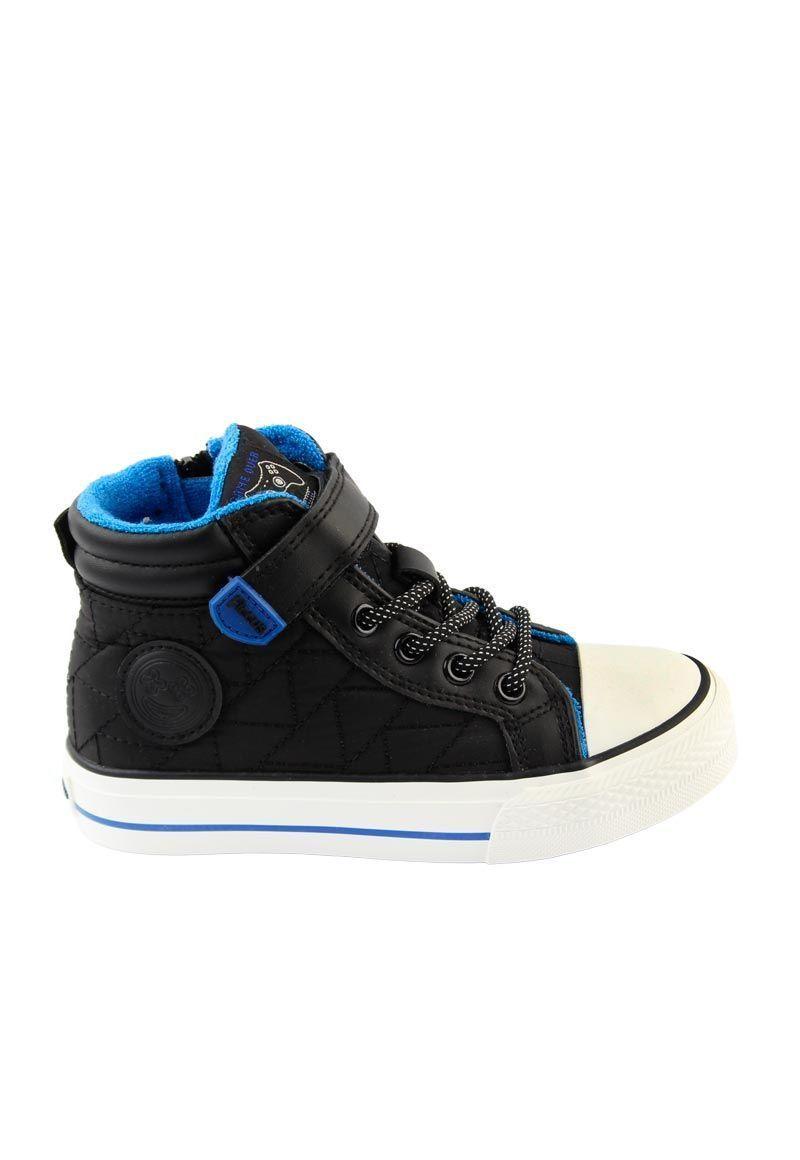 Zapatilla urbana caña velcro elastico a caminar niño 872-0