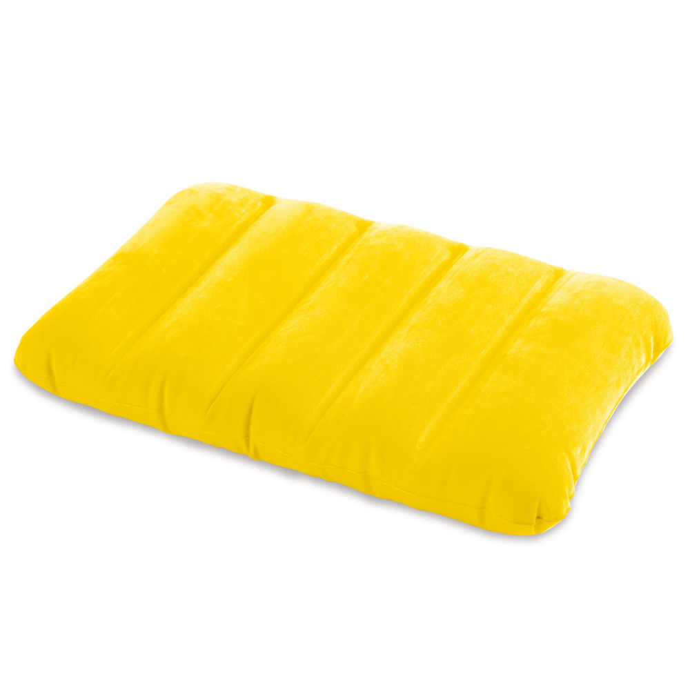 Almohada Inflable Amarilla 43x28x9 Cm-0