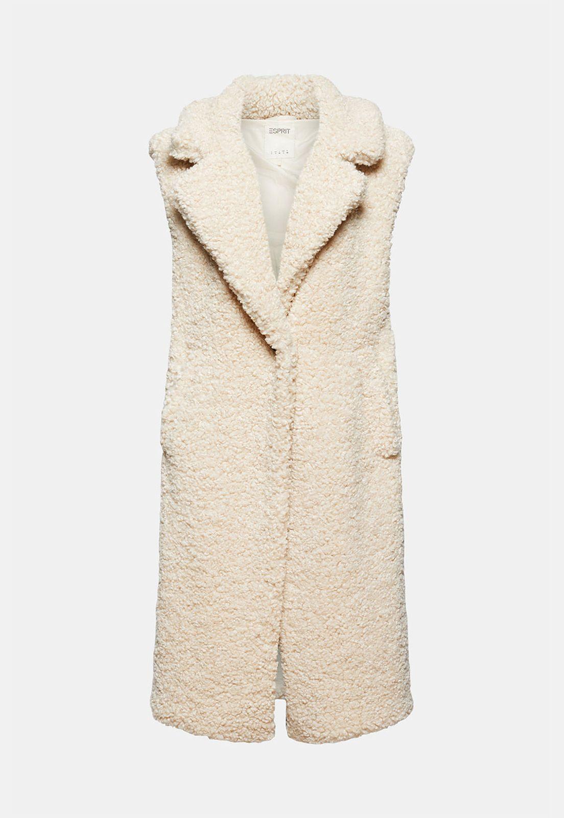 Abrigo De Chiporro Sin Mangas Esprit-3