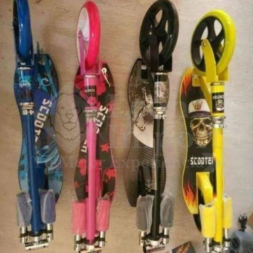 Scooter Metálico Edad 8 A 17 Resistente Ajustable Unisex-4