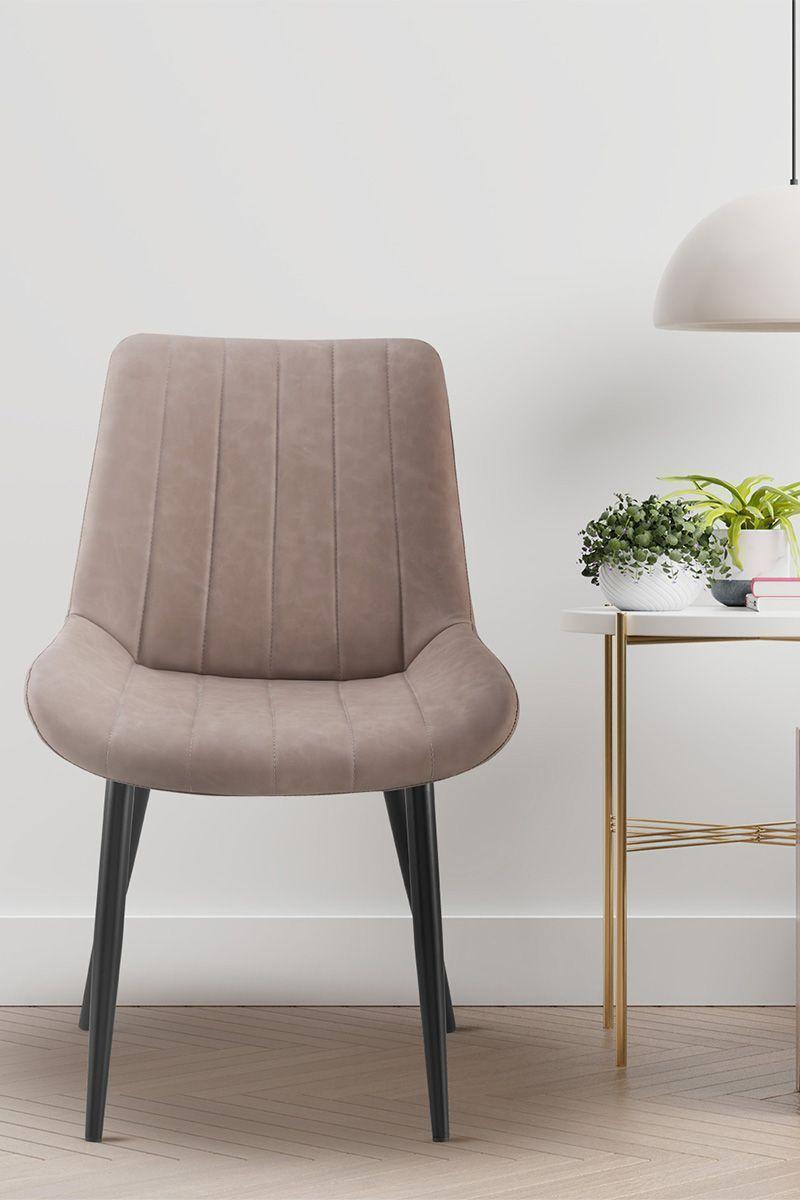 Pack 2 Silla Comedor Sitial Dorianna Beige-5