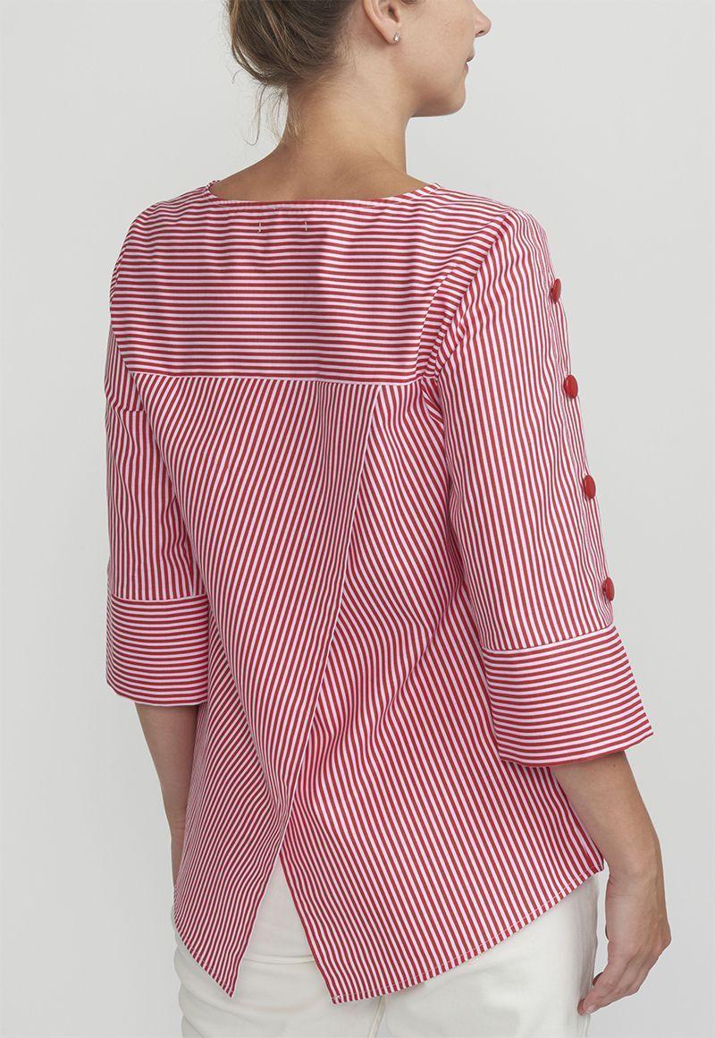 Blusa Camomilla Rojo -2