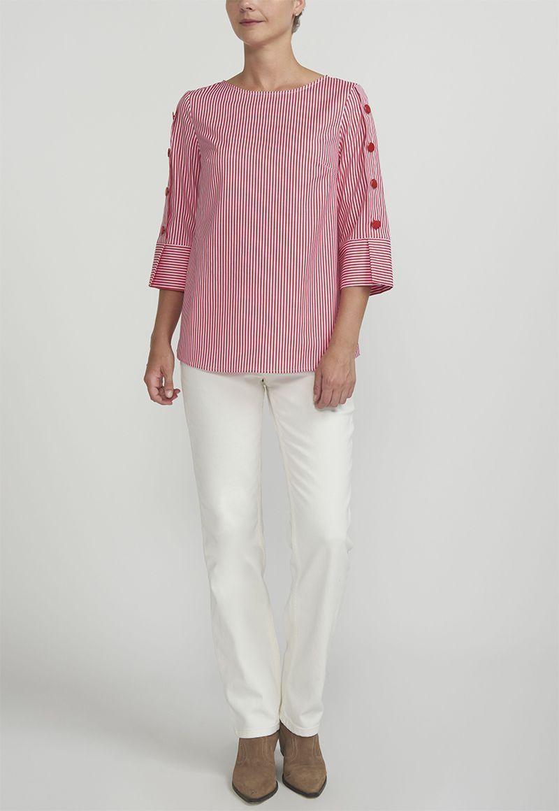 Blusa Camomilla Rojo -1