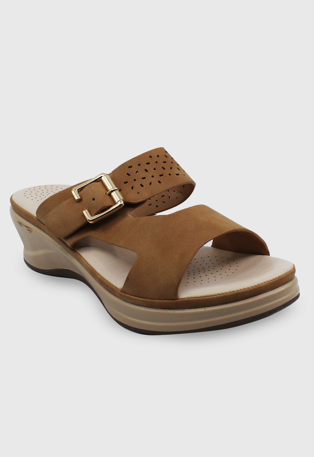 Sandalia Dora camel Stylo Shoes-3