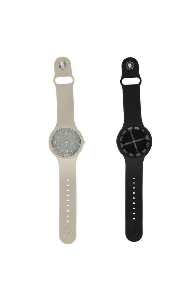 Reloj Pack Rubber Taupe Black Gorillaz-1