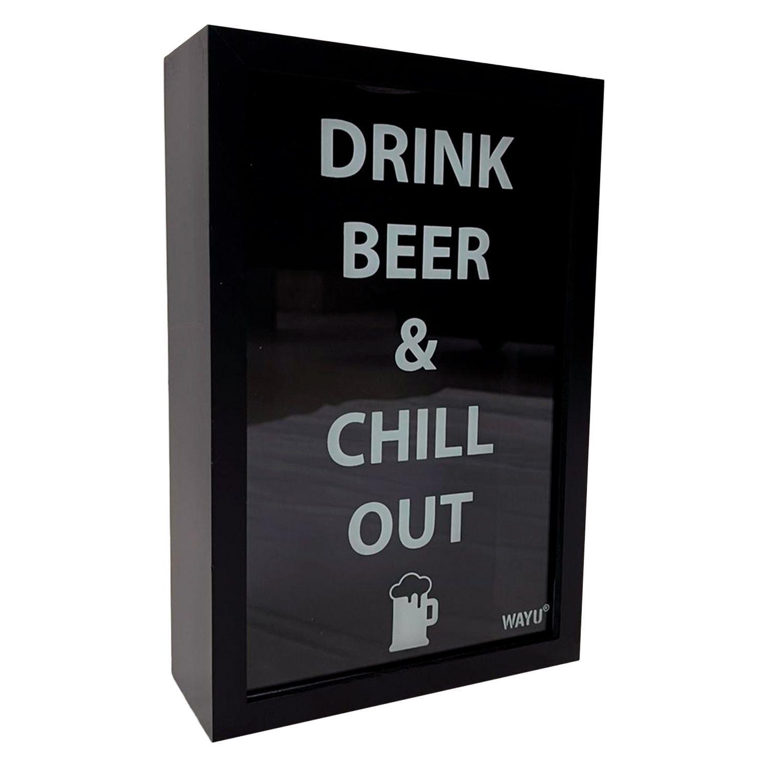 Caja Decorativa Guarda Tapas de Cerveza - Wayu-0