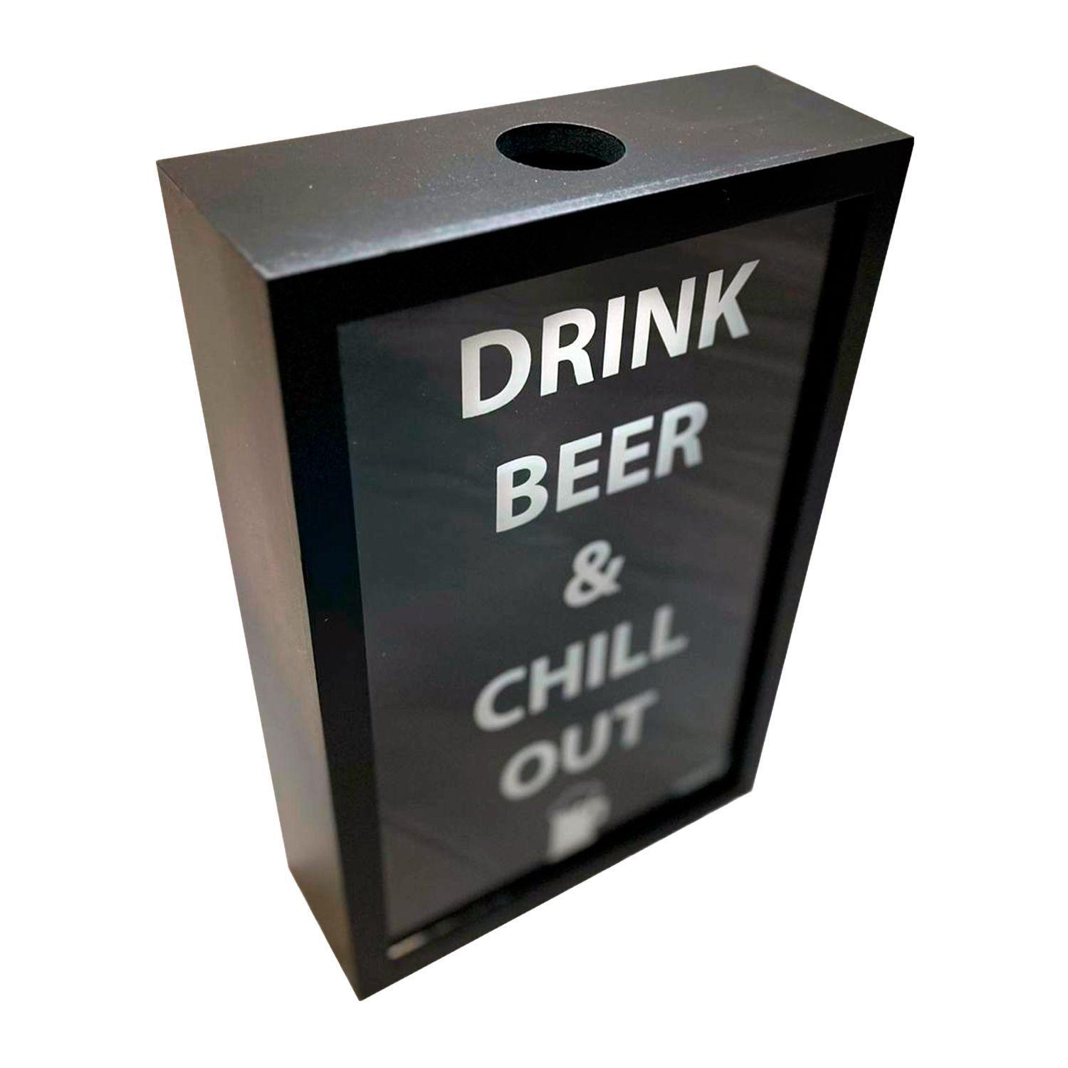 Caja Decorativa Guarda Tapas de Cerveza - Wayu-3