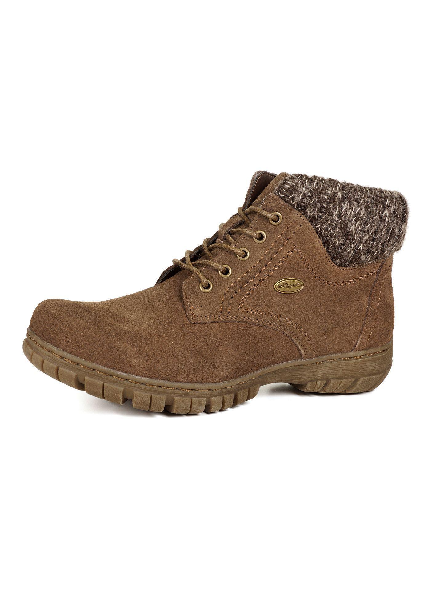 Botin  Cuero Dalia Café-0