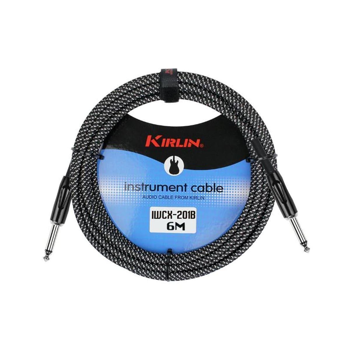 Cable Instrumento Kirlin IWCX-201B 6 Metros Tejido-0
