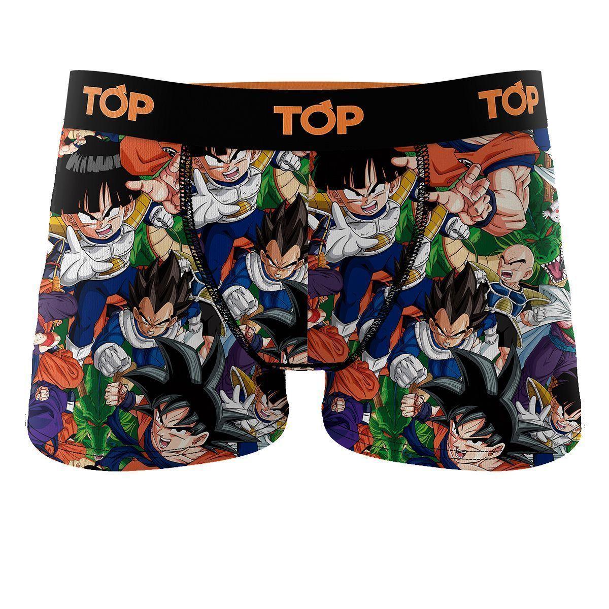 Bóxer Niño Microfibra Dragon Ball Z Pack 4 C2 Top-1