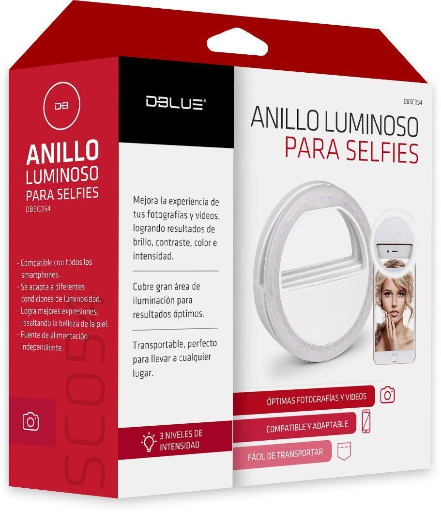 Aro Anillo Luminoso Led Para Celular Selfie Dblue-4